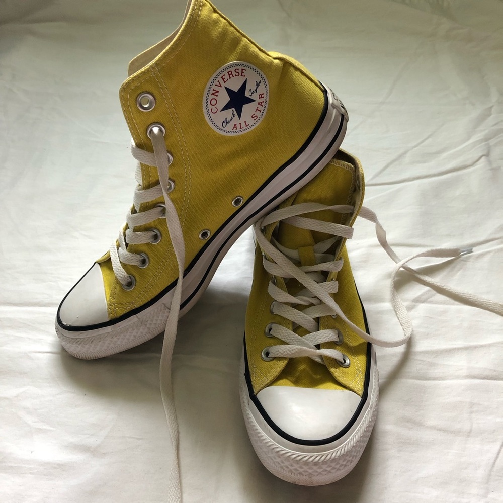 Yellow Chuck Taylor Converse